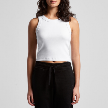 HUMBLED Organic Rib Crop Tank