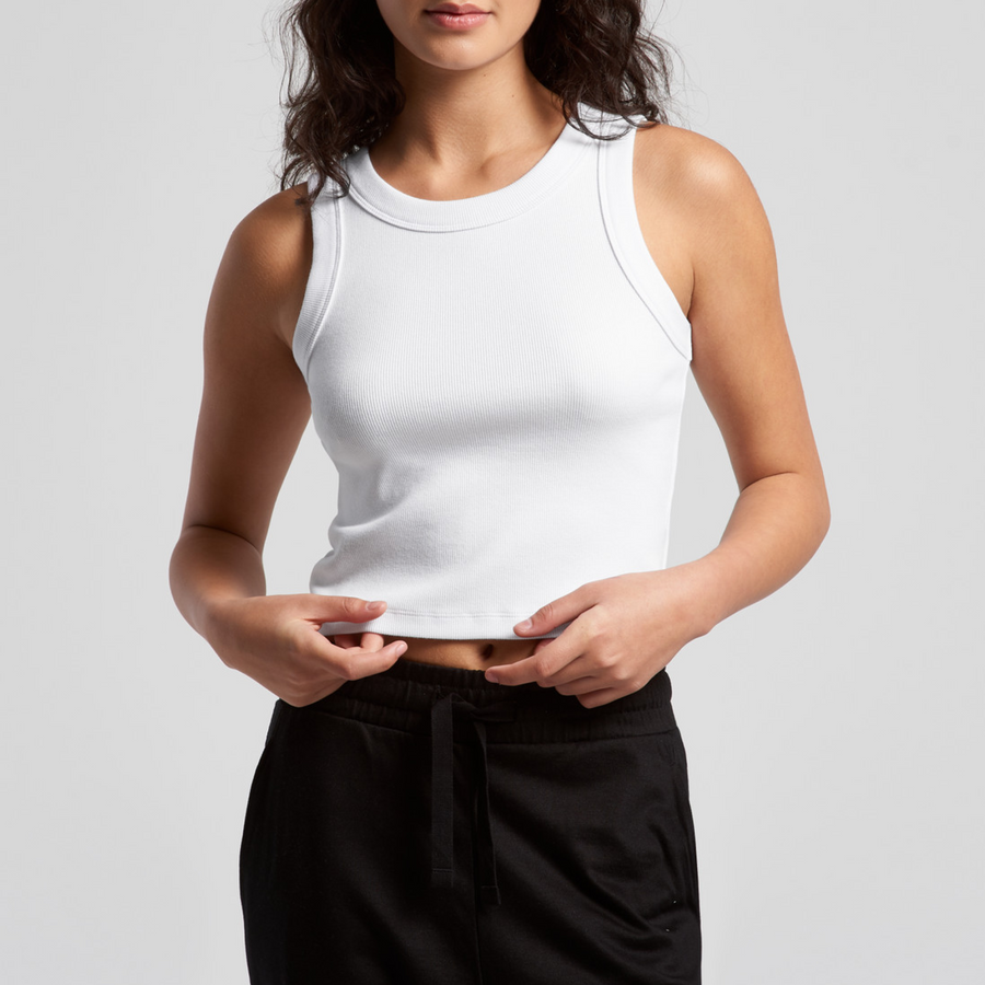 HUMBLED Organic Rib Crop Tank
