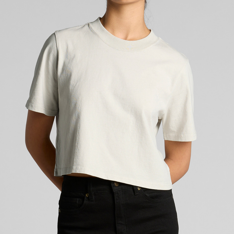 HUMBLED Faded Crop Tee
